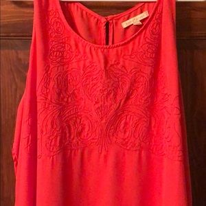 Gibson Latimer red/orange high-low tank